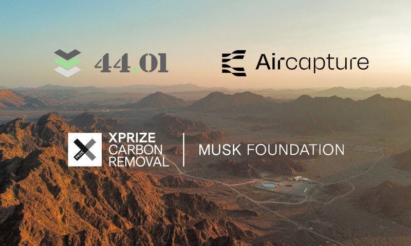 44.01 and AirCapture XPRIZE Award